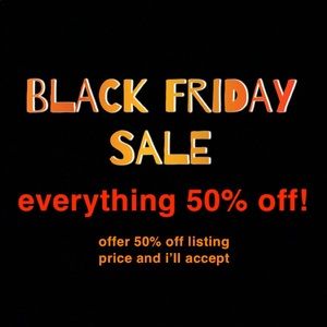 BLACK FRIDAY SALE